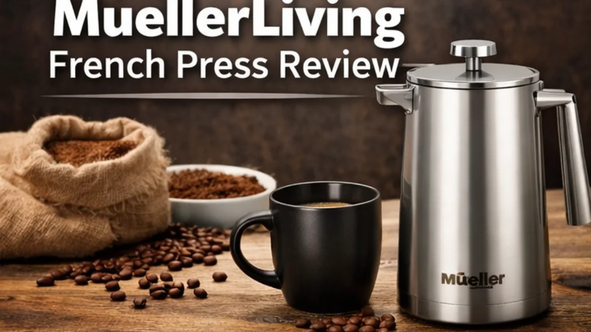 MuellerLiving French Press Coffee Maker