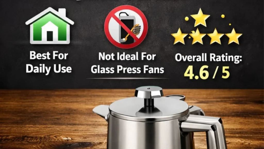 MuellerLiving French Press Coffee Maker Review, best for daily use