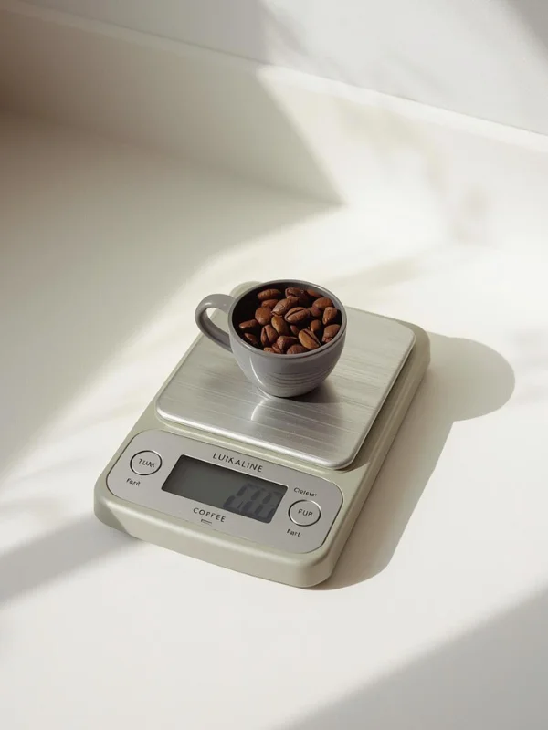 Coffe scale for home use