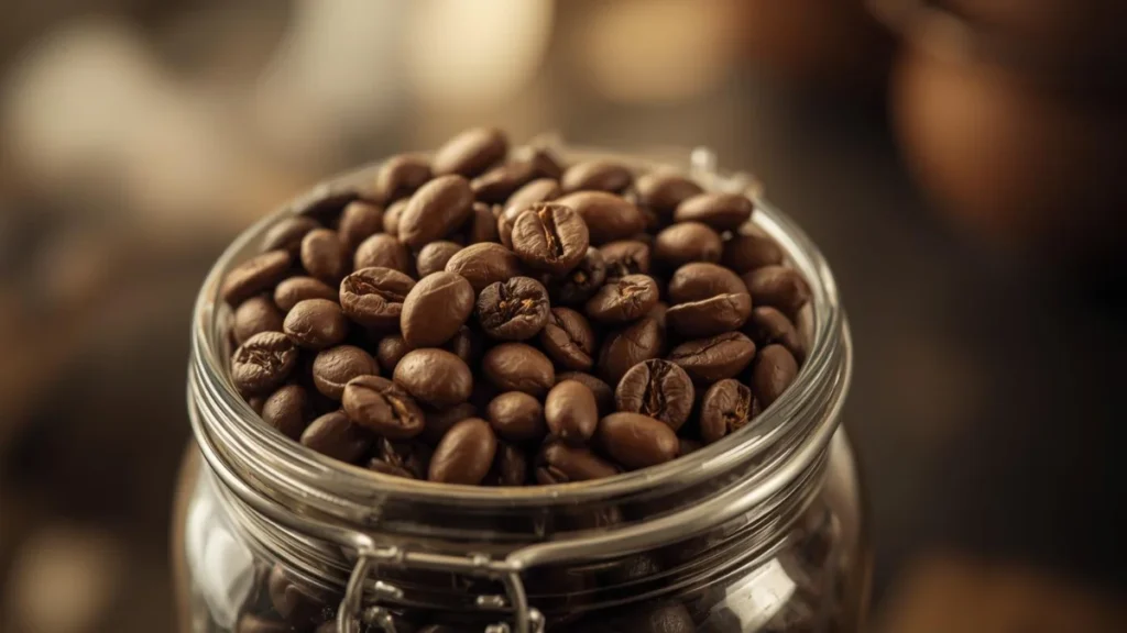 Ethiopian coffee beans