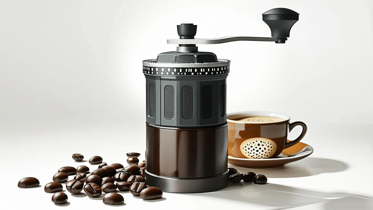 Mini manual coffee grinder
