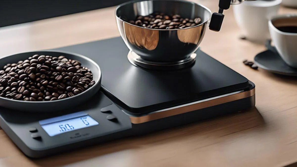 Greater Goods Coffee Scale Review: taling coffee measurment